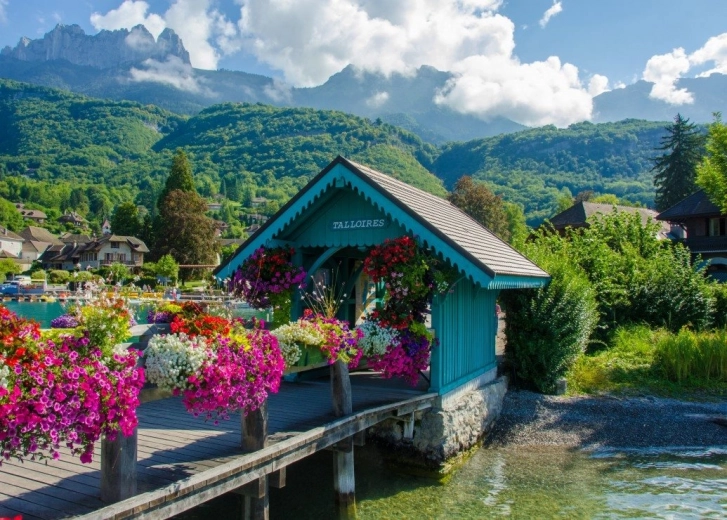 Bluebird puzle Annecy ezers 500 gabaliņi