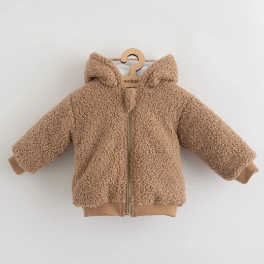 Bērnu ziemas džemperis ar kapuci New Baby Teddy Winter