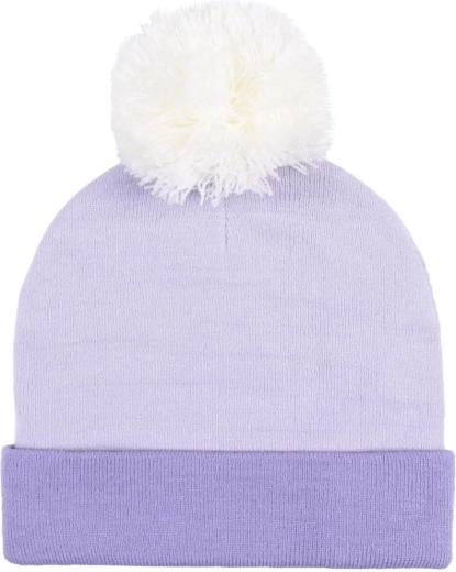 Stylish white pom-pom