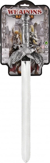 Bruņinieka plastmasas zobens bērniem 51 cm