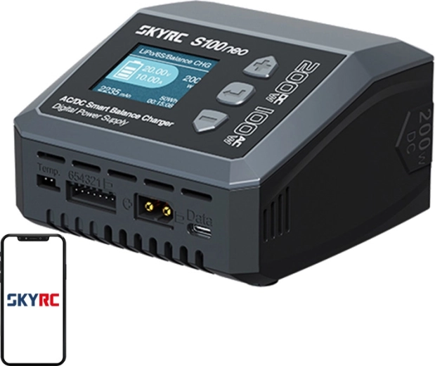 Intelligent AC/DC Charger SkyRC S100neo