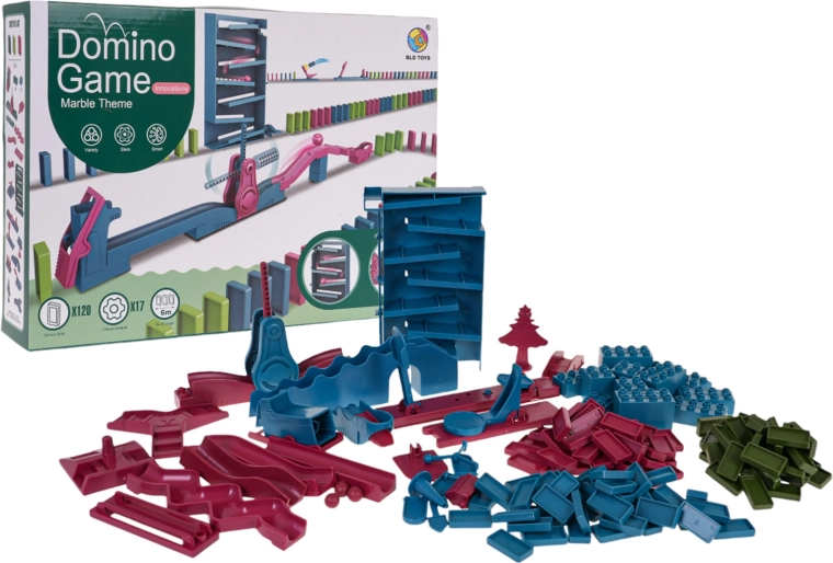 Krāsainais domino komplekts bērniem