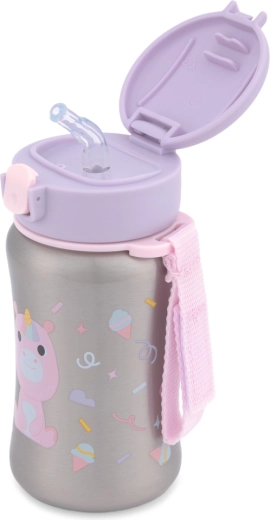Stainless steel for a cooler drink on the go