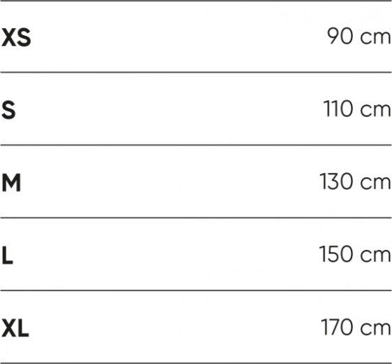 Izmērs XS (90–110 cm)