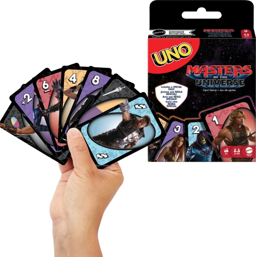 Mattel Uno Masters of the Universe – Visuma valdnieki