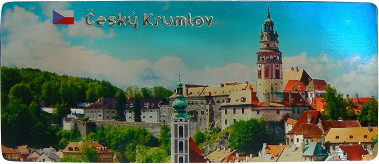 Magnet Český Krumlov – stylish souvenir