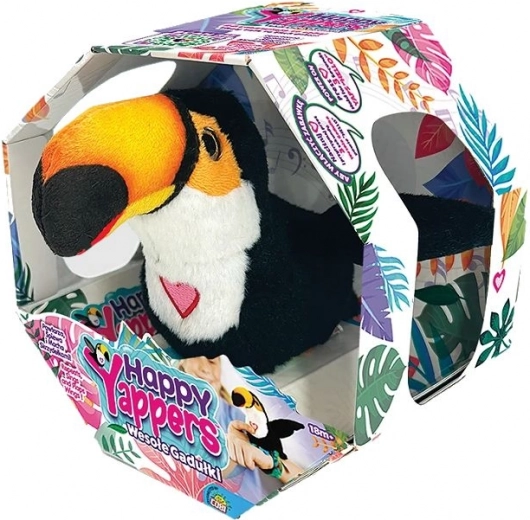 Happy Yappers toucan – interactive plush toy for kids