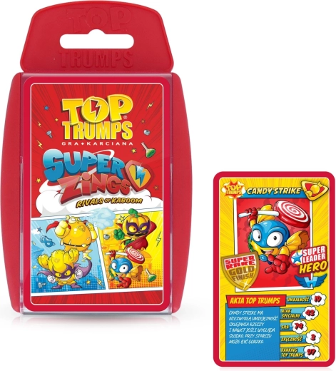 Kāršu spēle Top Trumps – SUPER ZINGS