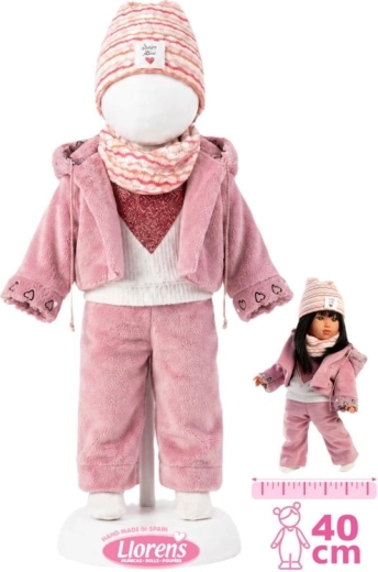 Apģērbs lellei Llorens 40 cm – 6 daļas