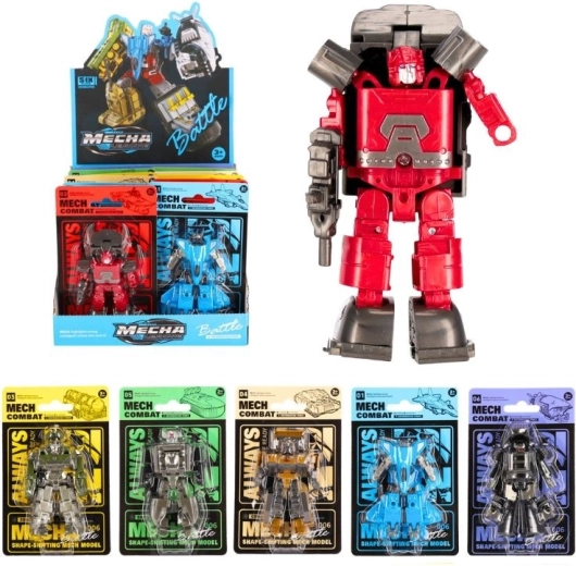 Mazs transformējošs robots (6 krāsas)