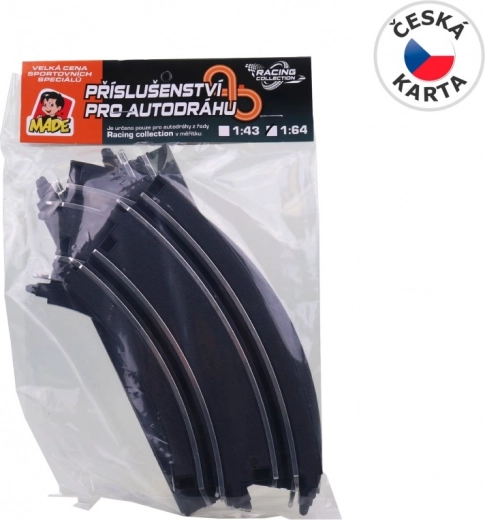 Rezerves daļas auto trasei 1:64 – 4 gabali