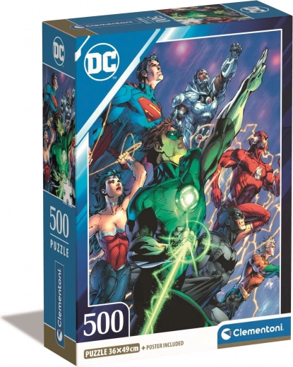 Puzle 500 detaļu DC Comics