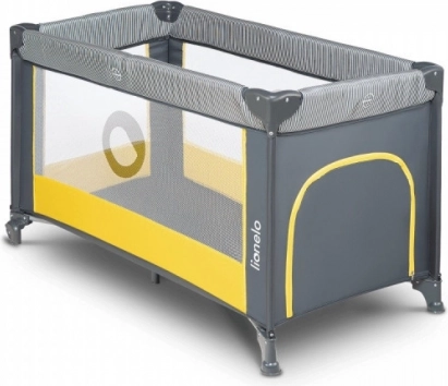 Travel cot Lionelo Stefi – Yellow