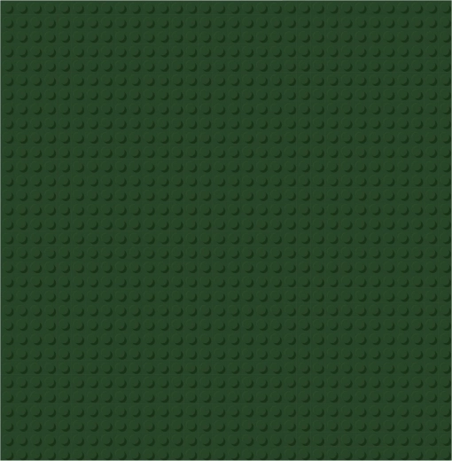 Brixies Plus Pamata būvēšanas plāksne tumši zaļa 25,5 x 25,5 cm