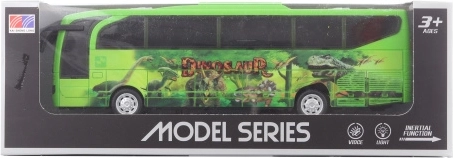 Children's Dino Bus with Battery-Powered Effects