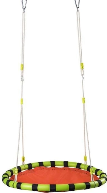 WOODY saliekams šūpoļu aplis, oranžs, diametrs 103 cm