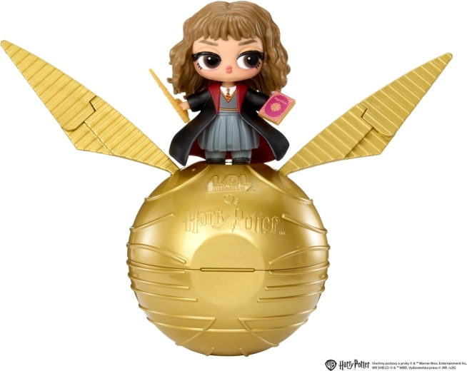 Golden Snitch as packaging and a display stand