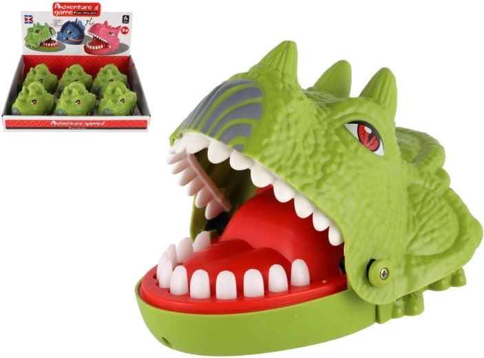 Vērības spēle “dinozaurs kož pirkstos”