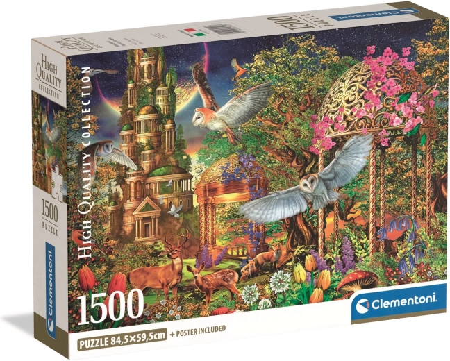 Clementoni Puzzle 1500 Pieces Fantasy Garden in the Forest
