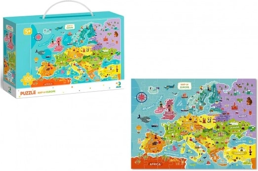 Europe Map Puzzle 100 Pieces