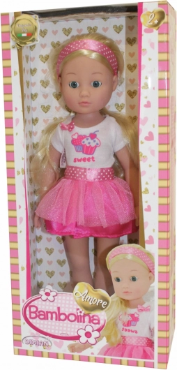 Leļe Bambolina Amore 35 cm