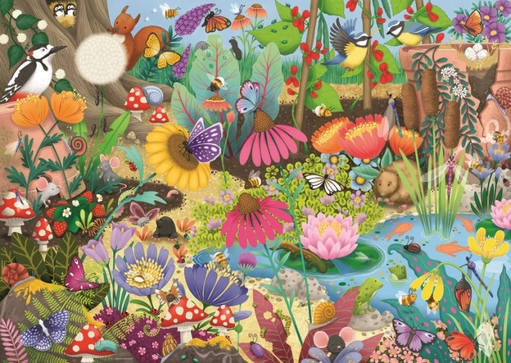 Ravensburger puzle Burvju dārzs 1000 gabaliņi