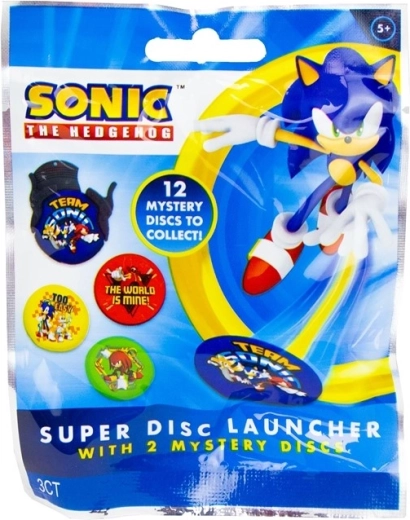 Sonic Mini lidojošais disks ar palaidēju – vairāki veidi