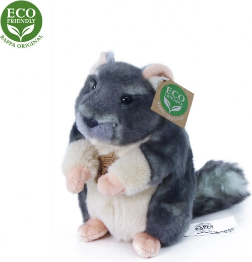 Plush Chinchilla 15 cm Eco-friendly