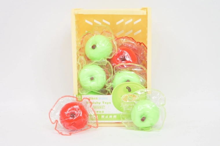 Anti-stress squishy ball in an apple shape (18 pcs)