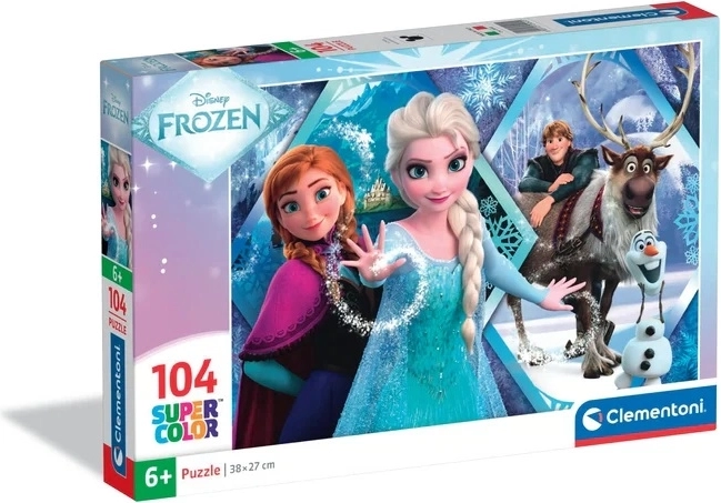 Clementoni puzle 104 gab. – Disney Frozen