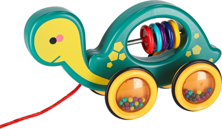 Rattling wheels for sensory stimulation