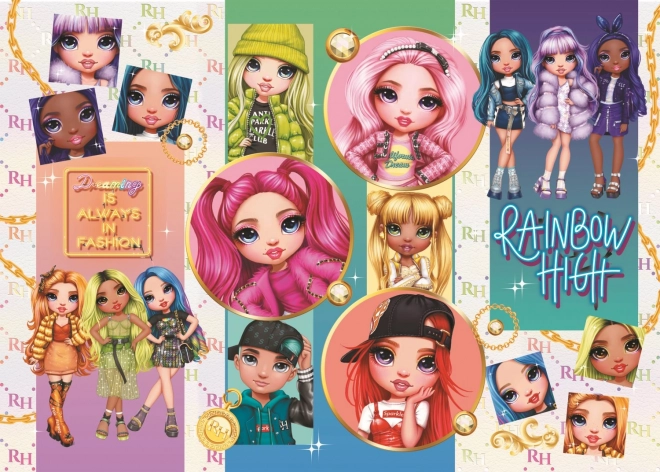Puzle 200 gabali – RAINBOW HIGH Draudzība