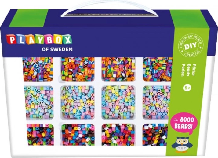 Playbox iron-on beads mega set 8000 pcs