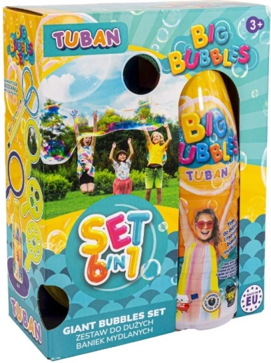 Large Soap Bubble Set 6 in 1