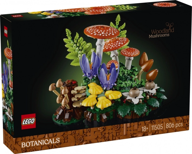 LEGO Botanicals meža sēnes