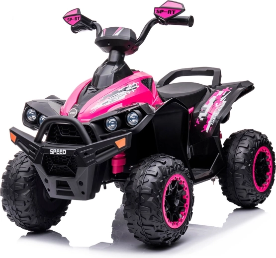Chipolino elektriskais kvadracikls ATV Speed rozā