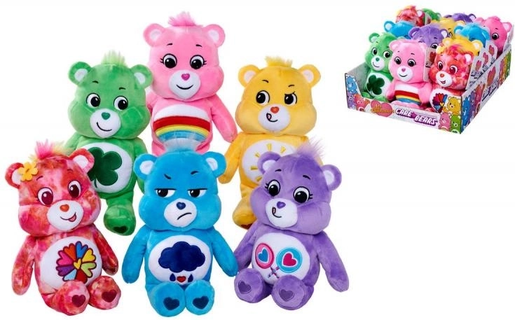 Plīša lācītis Care Bears 23 cm – varoņu mikss