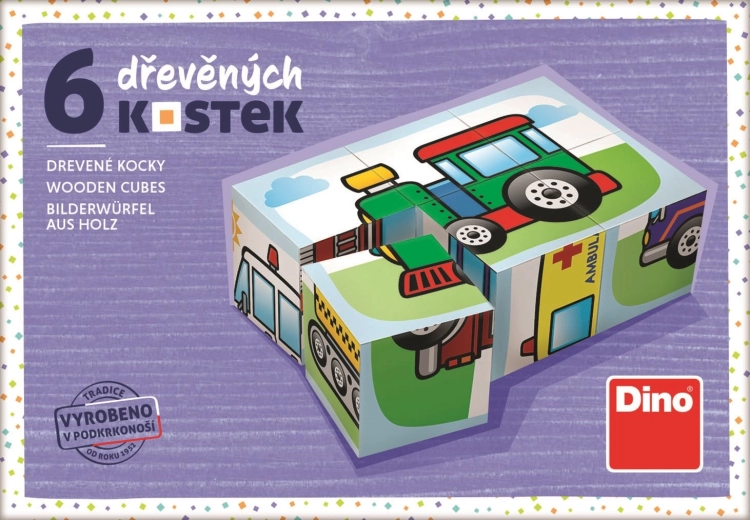 Wooden Blocks Transportation – 6 Blocks