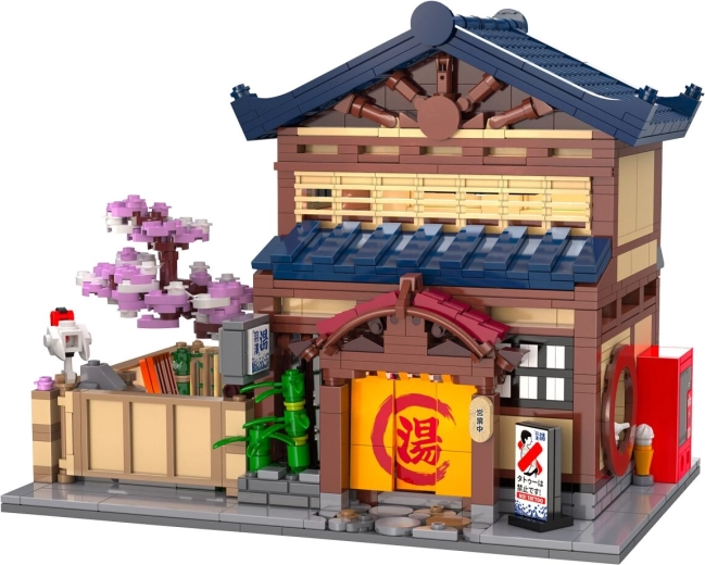 CaDA Bricks japāņu pirts Sentō 1:30