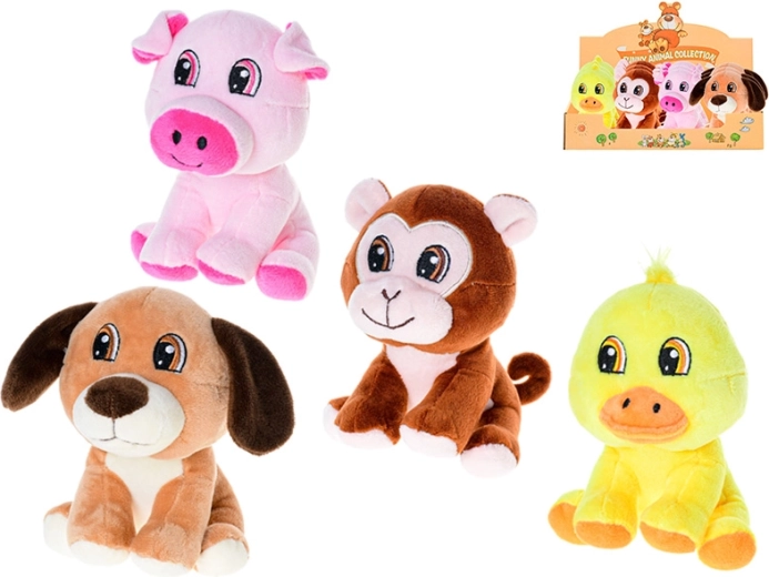 Plush Animal 14 cm for Babies and Children
