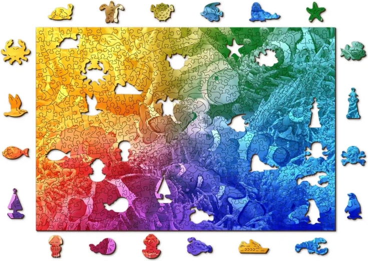 Double-sided 2-in-1 puzzle