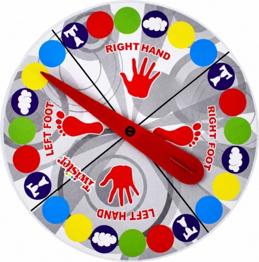 A spinner that decides the next move