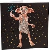 Crystal Art pastkarte Dobijs 18 × 18 cm