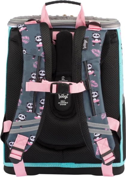 Ergonomic satchel with adjustable back system