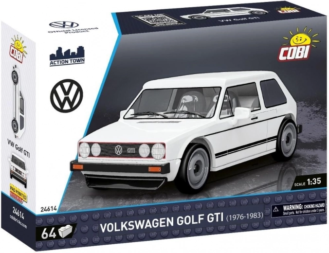 Konstruktors COBI VOLKSWAGEN Golf GTI 1:35