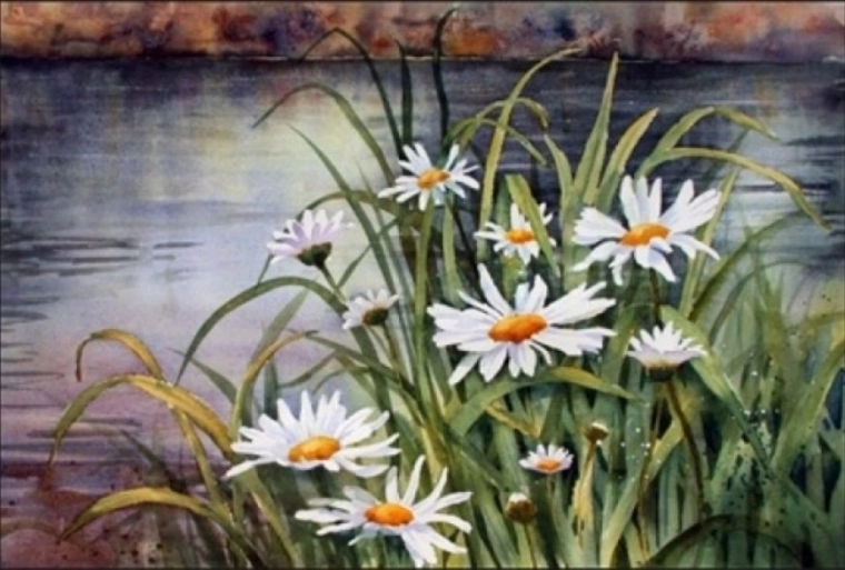 Norimpex Krāsošana pēc numuriem Ziedi 40 × 50 cm