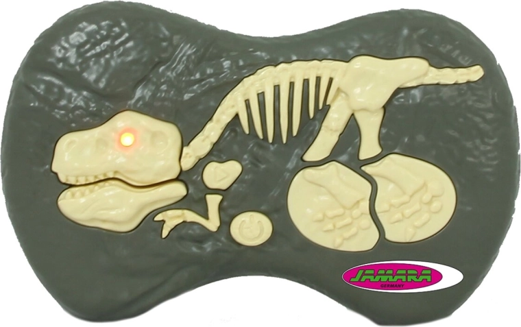 Realistic roar and glowing neck