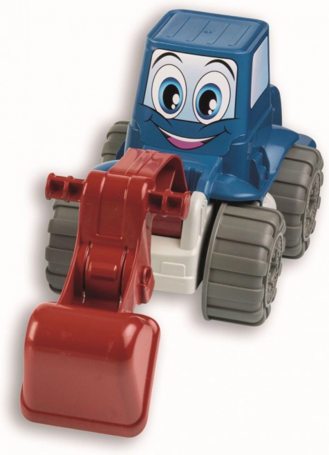 Androni pārstrādāts jautrais ekskavators Happy Truck 36 cm
