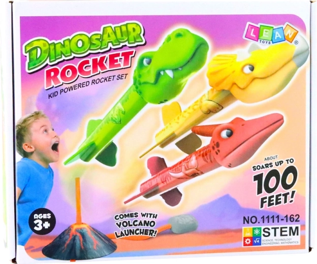 Vulkānisks dizains un dinozauru komanda