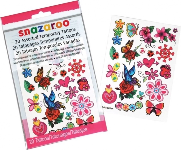 Snazaroo pagaidu tetovējumi Fantasy – 20 attēli